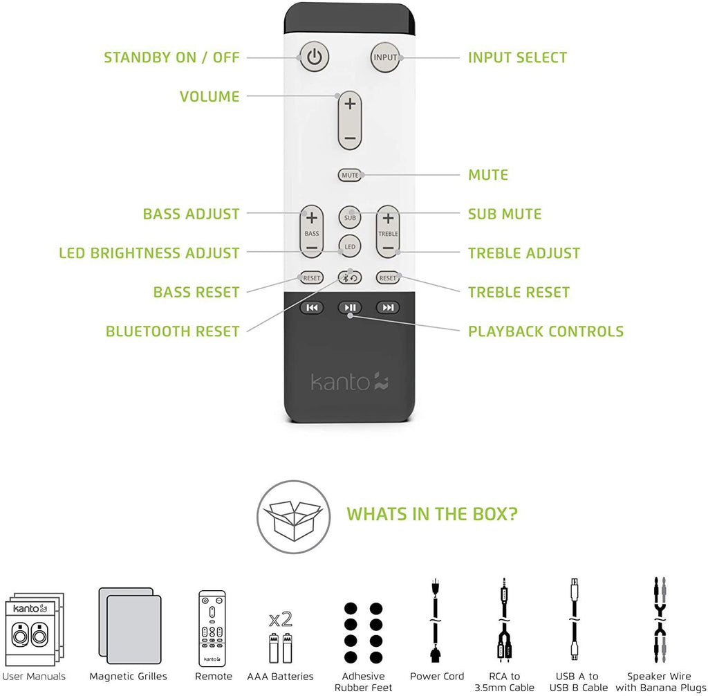 TUK Premium Powered Speakers