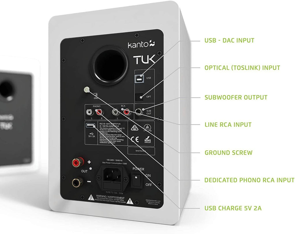 TUK Premium Powered Speakers
