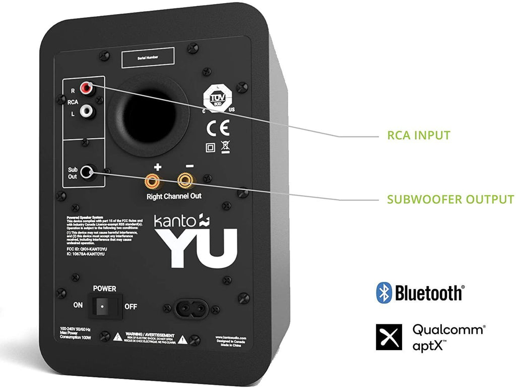 YU Powered Speakers