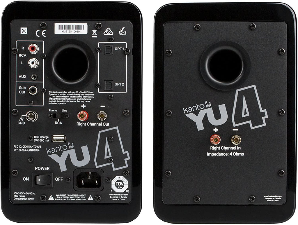 YU4 Powered Speakers