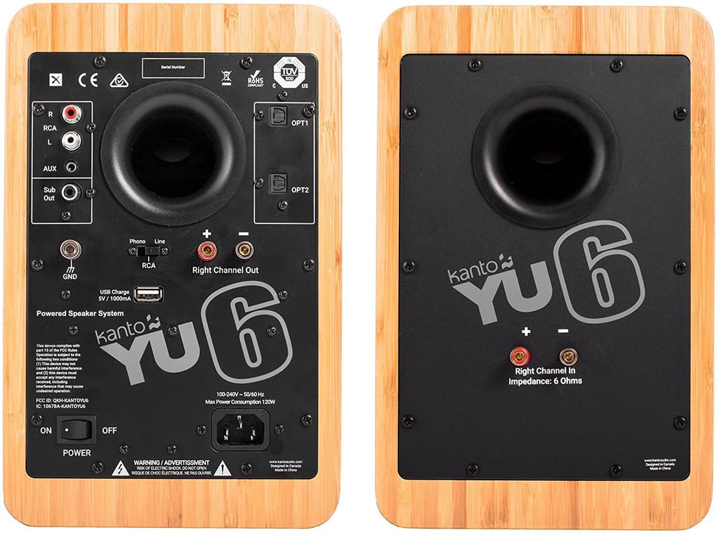 YU6 Powered Speakers