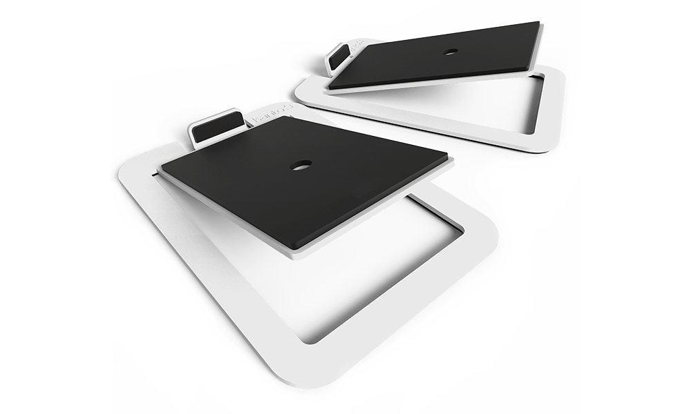 S4 Desktop Speaker Stands for Midsize Speakers