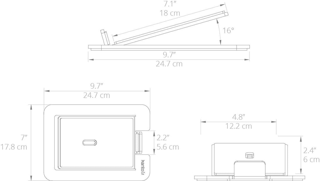 S6 Desktop Speaker Stands for Large Speakers